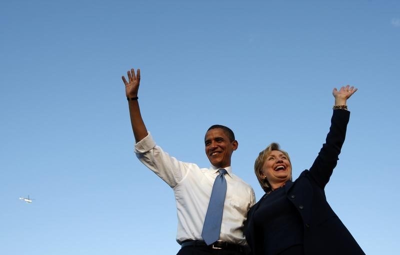 Soutien de barack obama a hillary clinton