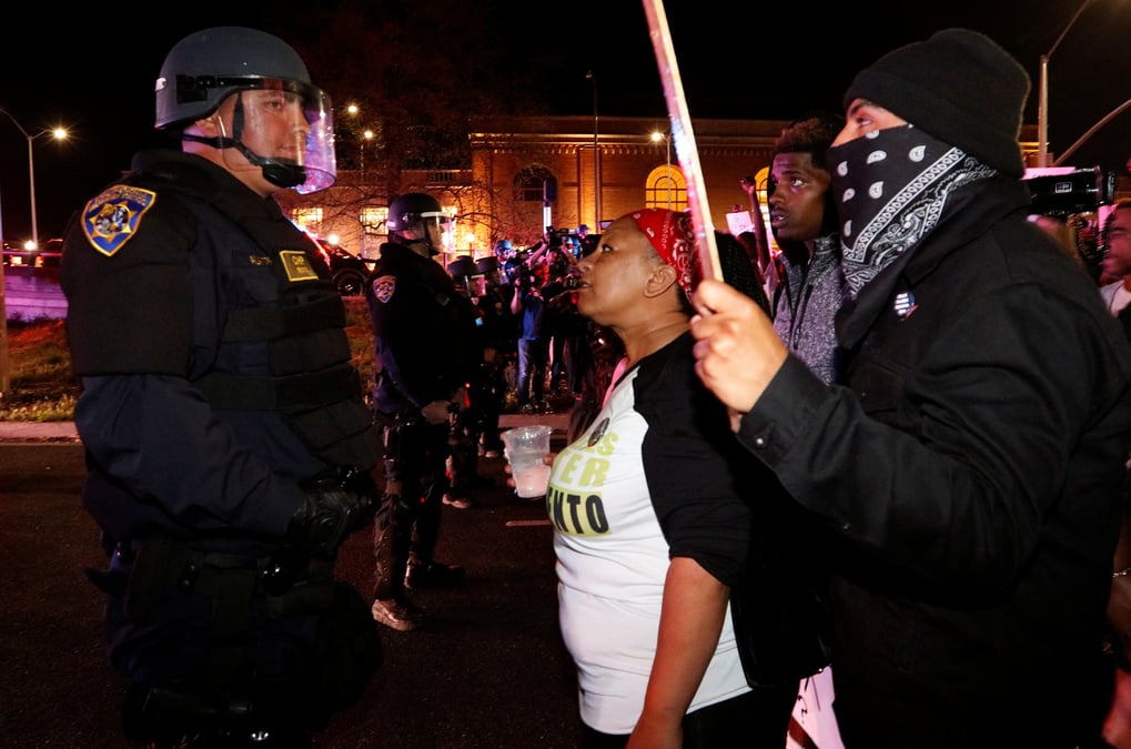 Manifestations en californie apres l'autopsie de stephon clark