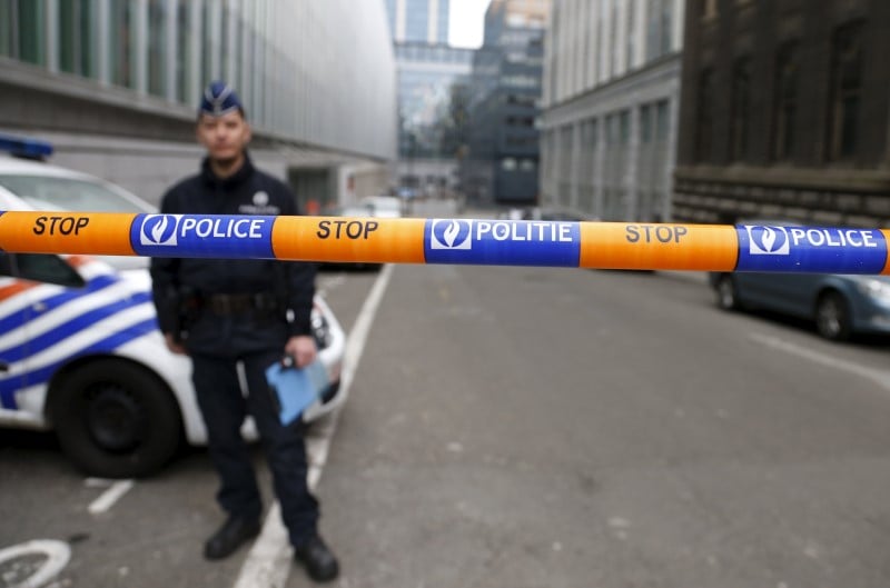Salah abdeslam en garde a vue a bruxelles