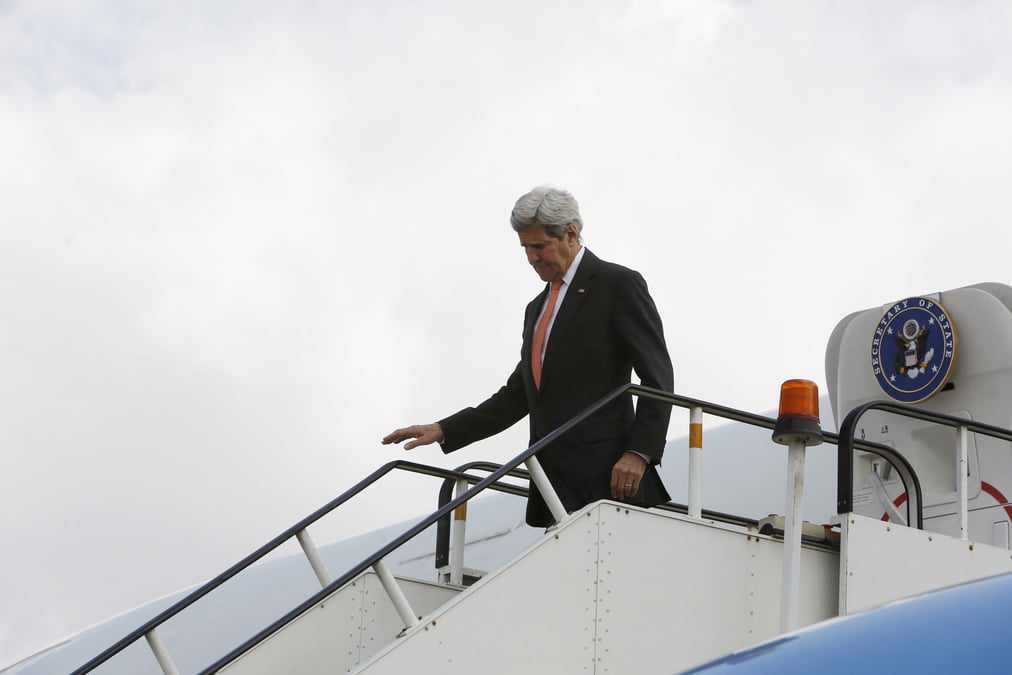 Visite surprise en afghanistan de john kerry 