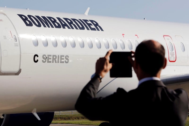 Integrer le cseries de bombardier, un "pari" pour airbus