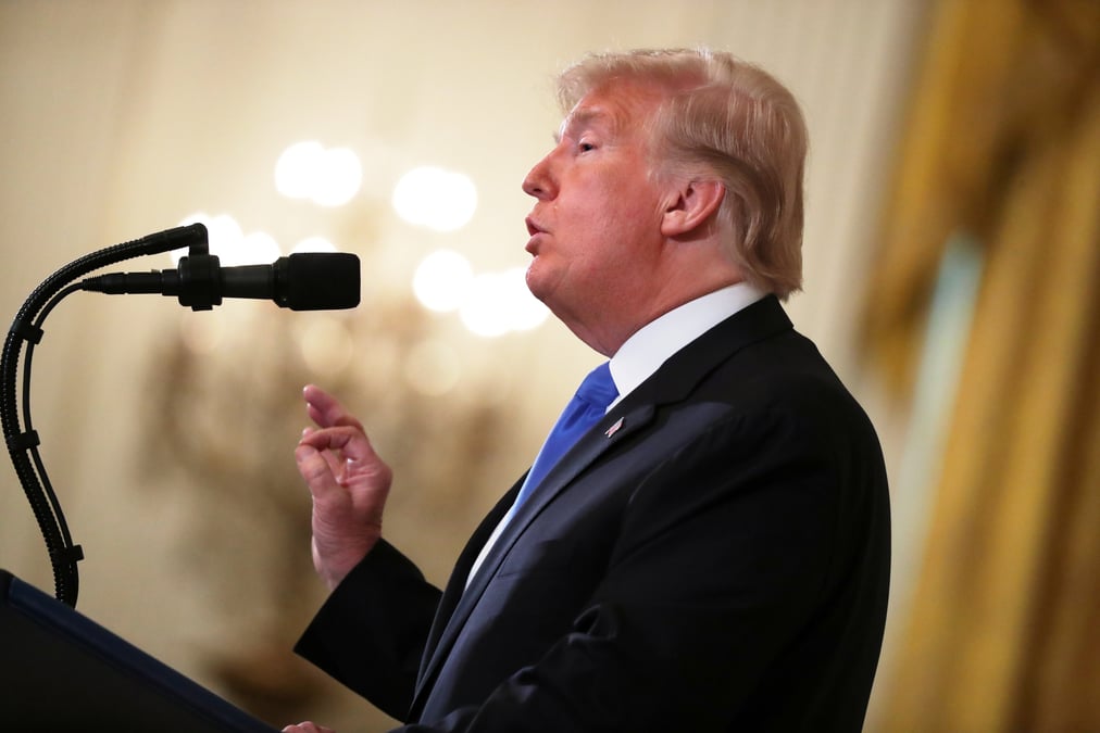 Midterms: trump impute la perte de la chambre basse aux medias et a des republicains