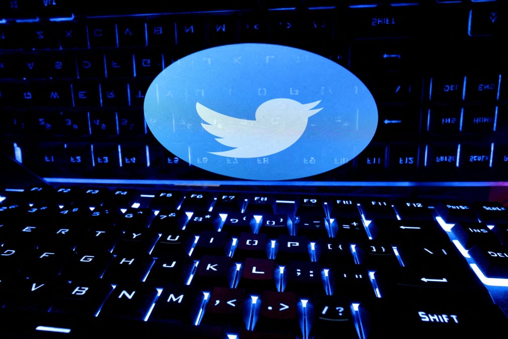 Photo d'illustration du logo twitter