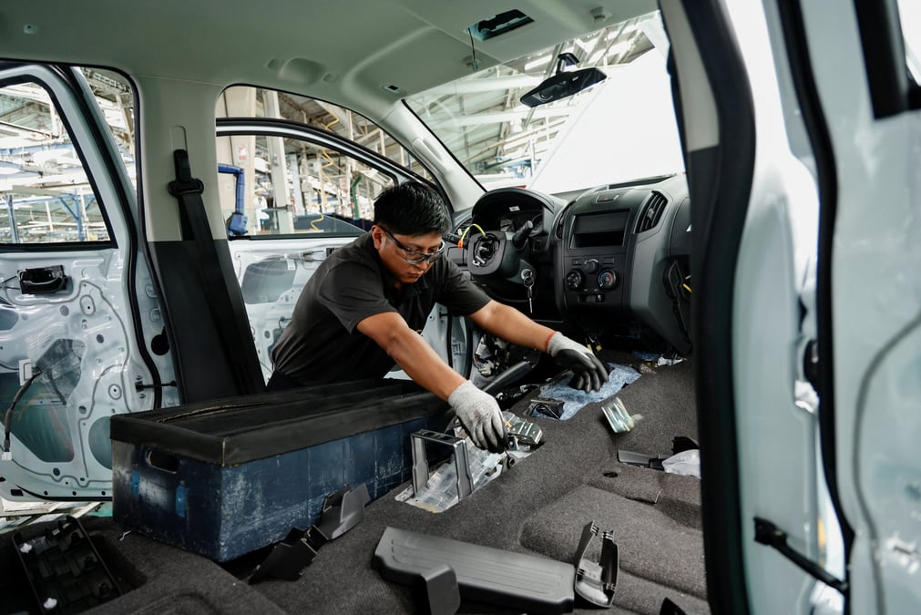 Une usine general motors en equateur