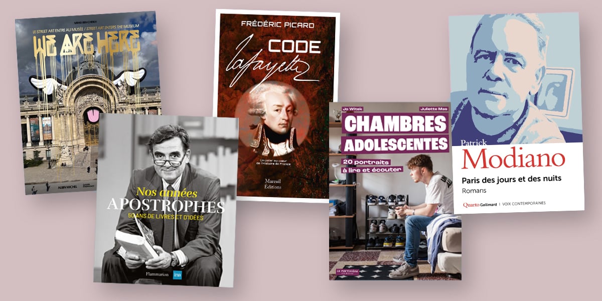 Découvrez notre sélection de livres de la semaine.
