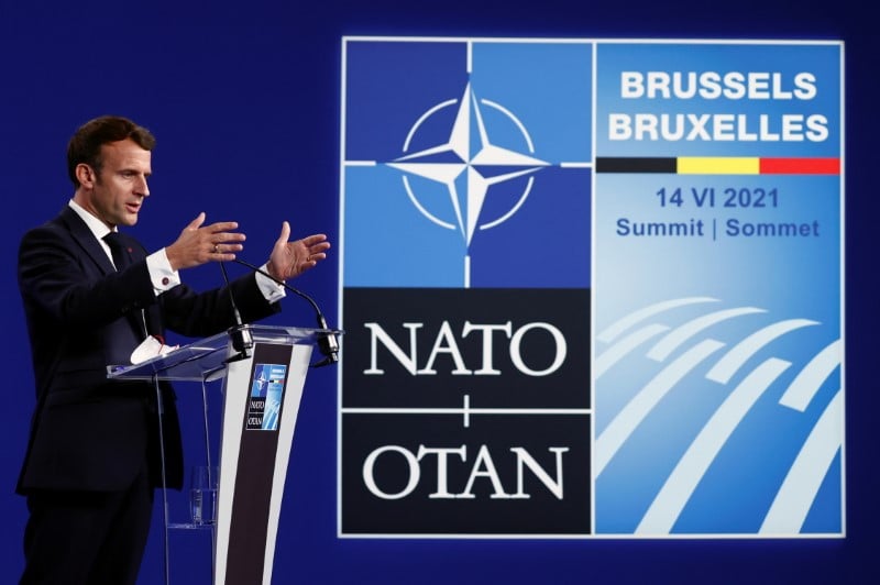 Macron evoque un climat "apaise" avec erdogan