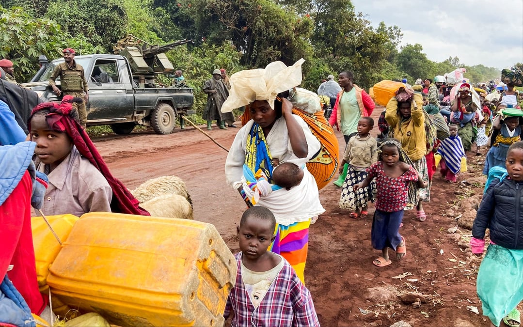 72.000 personnes deplacees en republique democratique du congo a cause de la reprise des combats, selon l'onu