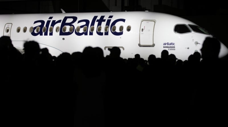 Bombardier vend 30 avions cs300 a air baltic pour 2,9 milliards de dollars