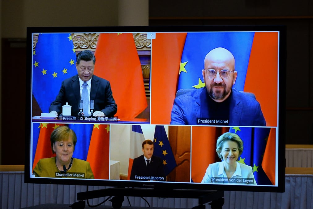 Bruxelles et pekin concluent un accord d'investissement