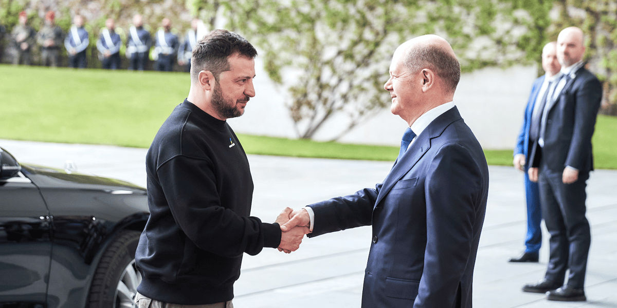 Zelensky en Allemagne