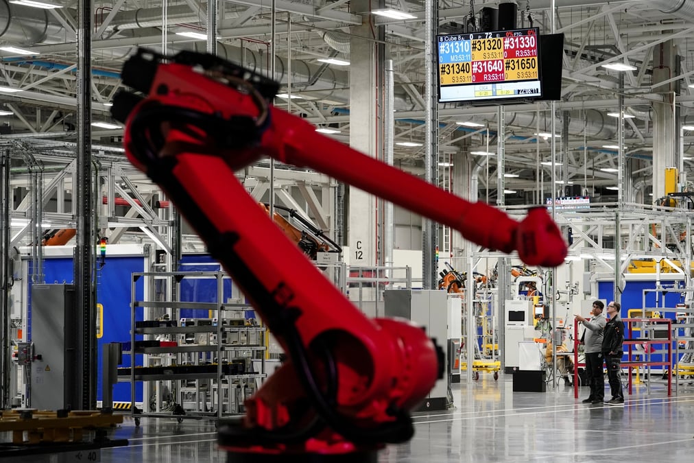 L'usine de batteries pour vehicules electriques mercedes-benz a woodstock
