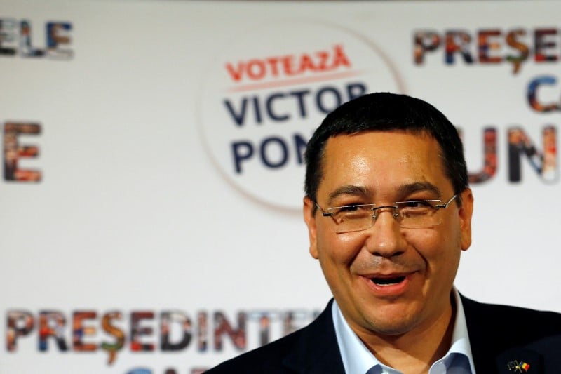 Victor Ponta en tête du 1er tour de la présidentielle roumaine