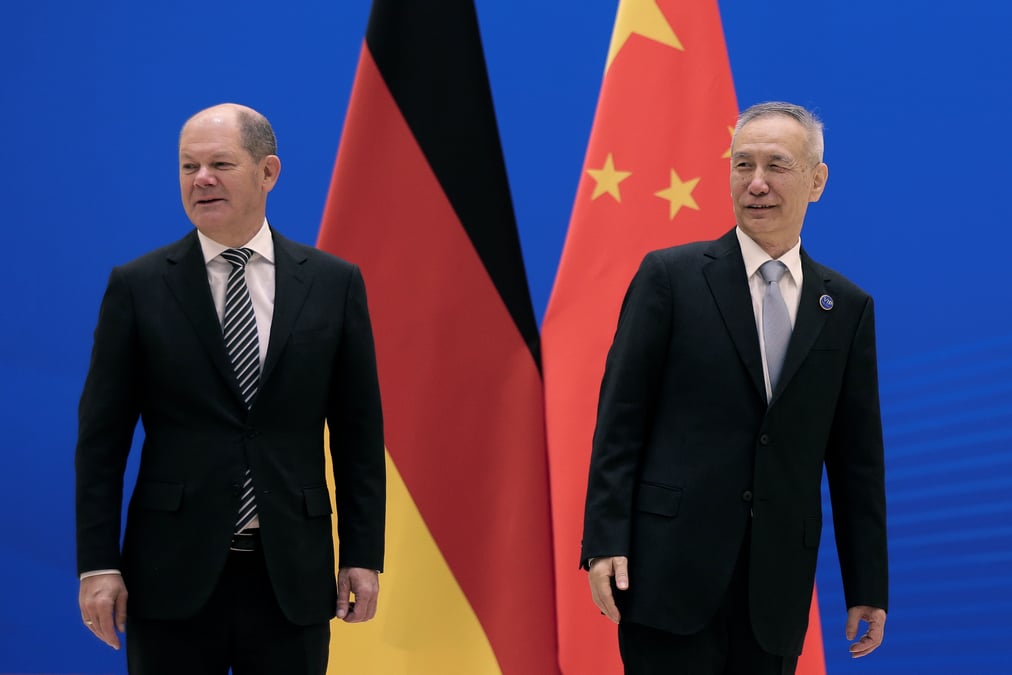 Berlin et pekin renforcent leur cooperation financiere