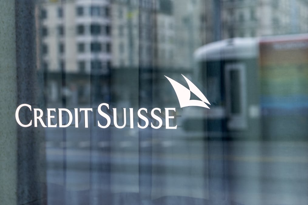 Une banque credit suisse a geneve