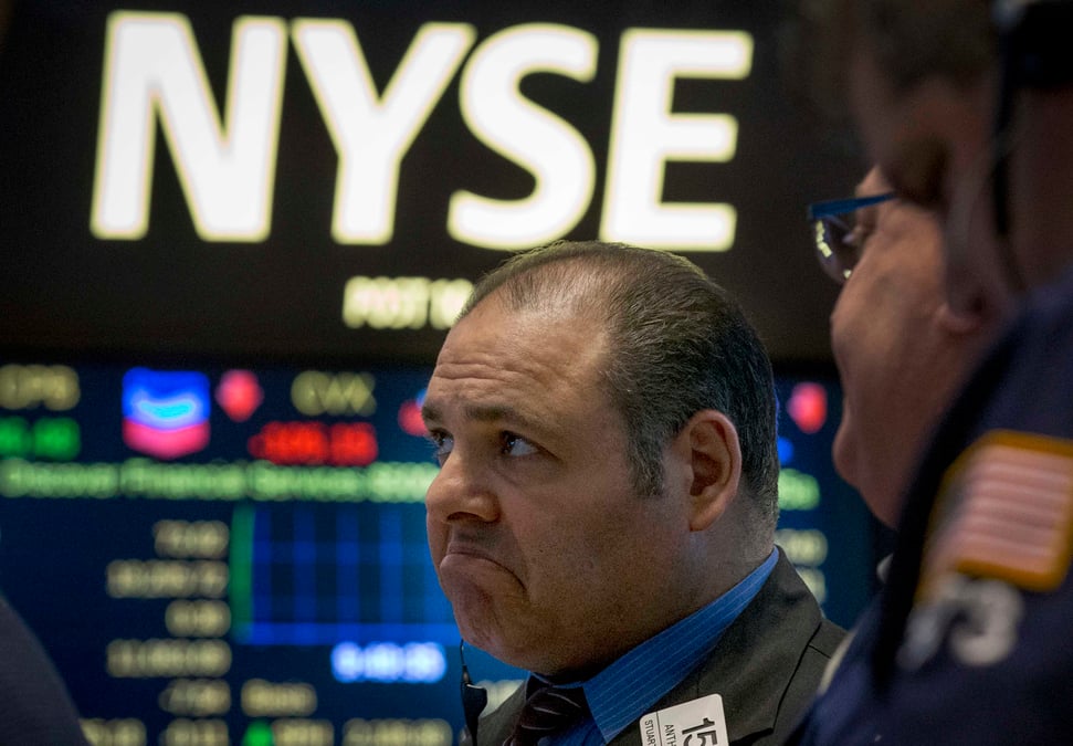La bourse de new york ouvre en baisse
