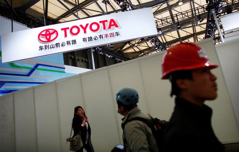 Toyota compte vendre 1,15 million de vehicules en chine en 2016