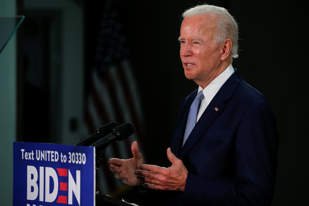 Usa 2020: biden demande a facebook de verifier les publicites politiques
