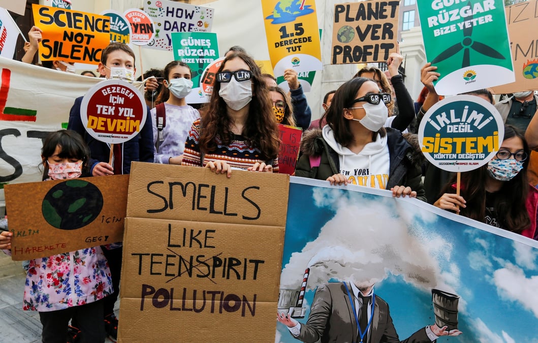 Cop26: des manifestations dans le monde face a la crise climatique