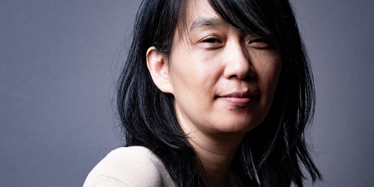 Han Kang, ici photographiée le 5 septembre 2023, a été sacrée Prix Nobel de littérature 2024.