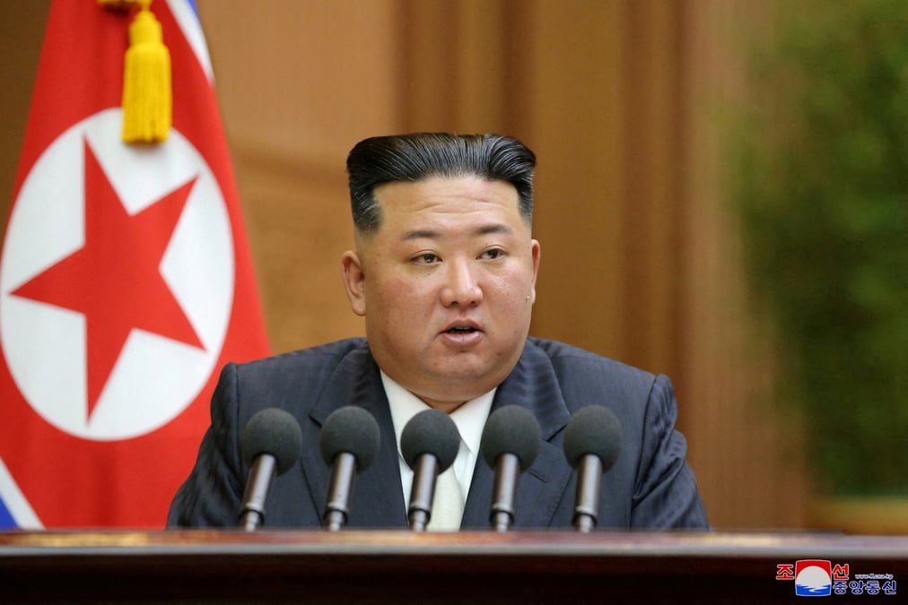 Photo d'archives du leader nord-coreen kim jong-un