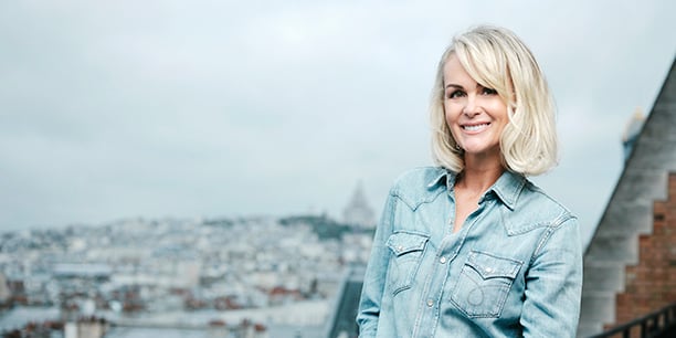 Laeticia Hallyday à Paris, le 23 novembre.