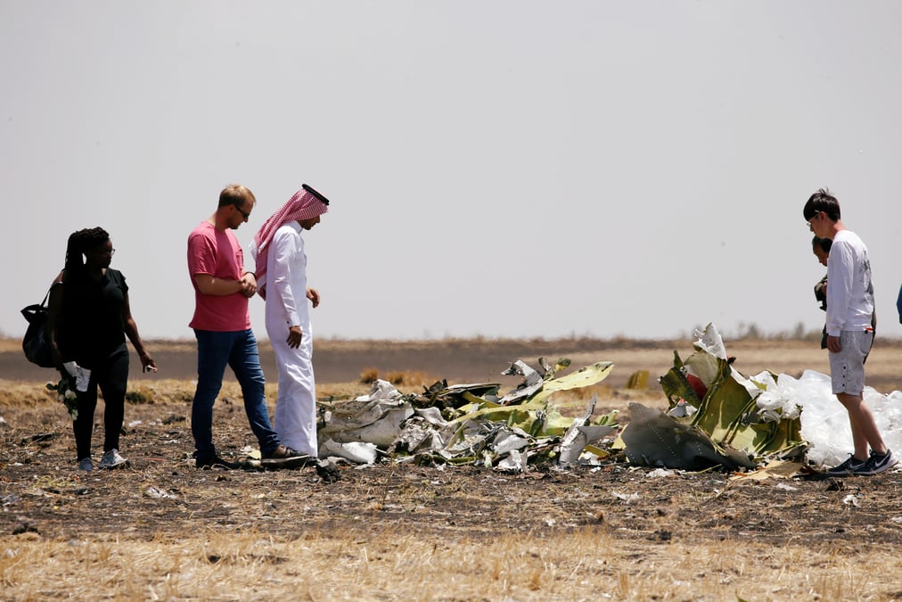 Les boites noires du boeing d'ethiopian airlines analysees en france
