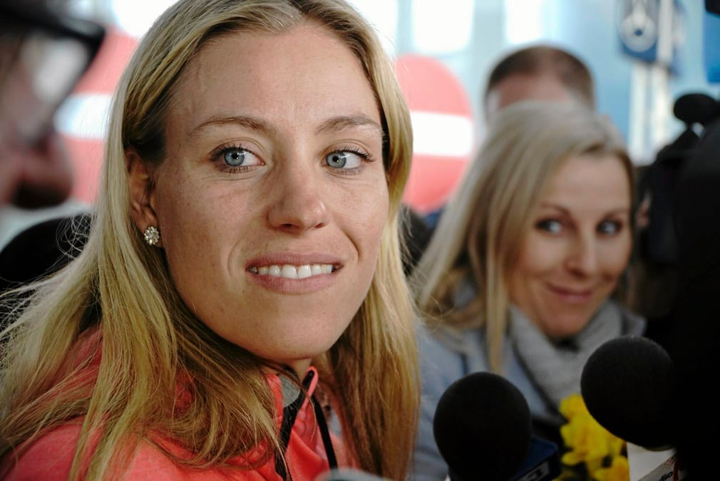 Kerber chute d’entree, les autres favorites assurent