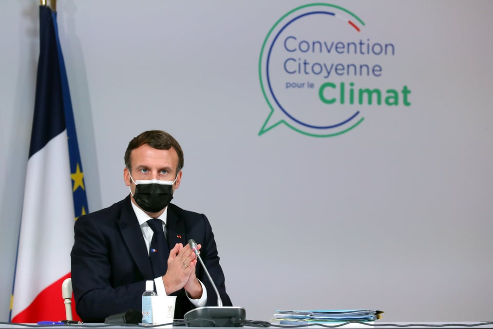 Macron annonce un referendum sur une reference au climat dans la constitution