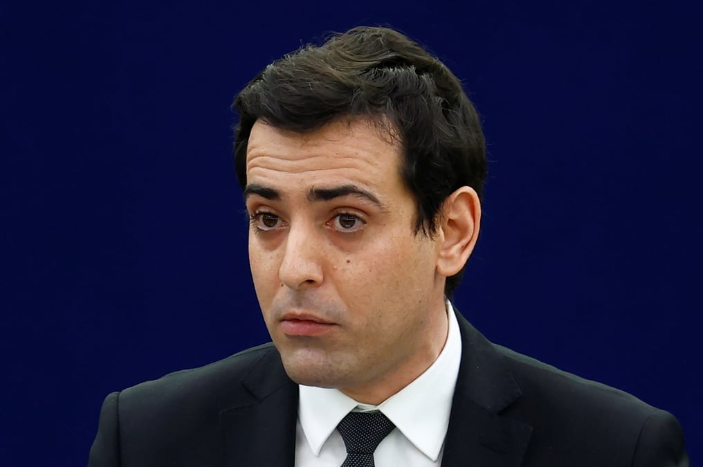 Stephane sejourne au parlement de l'ue a strasbourg