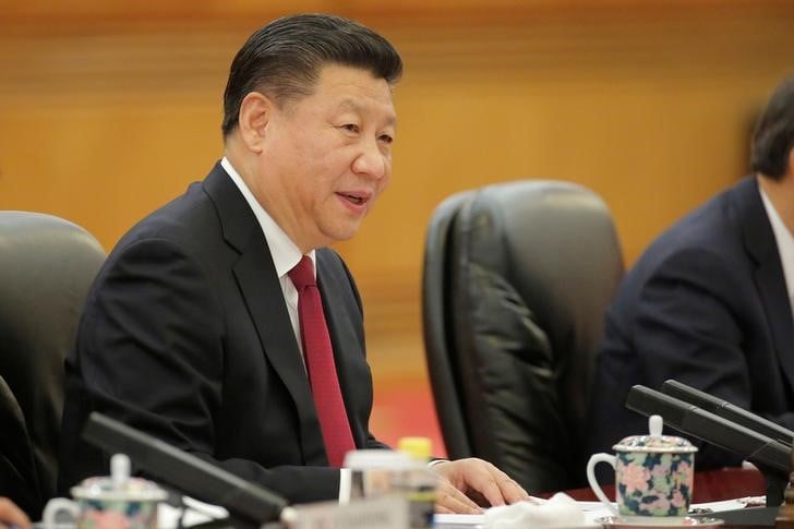 Xi jinping s'est entretenu avec le nouveau president sud-coreen