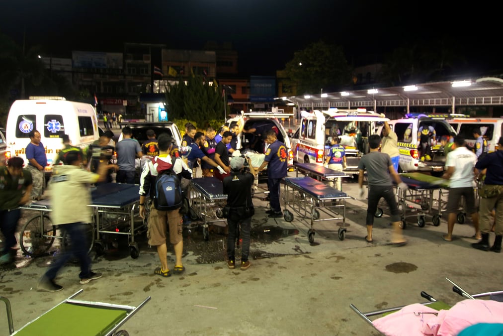 Attaque dans le sud de la thailande, 15 morts dont un policier
