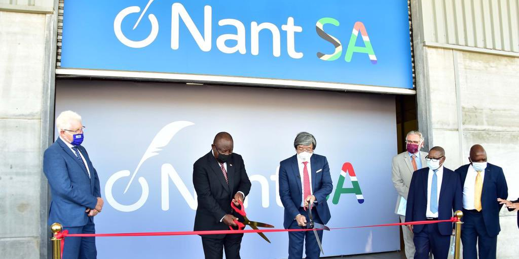 Ramaphosa & Soon-Shiong