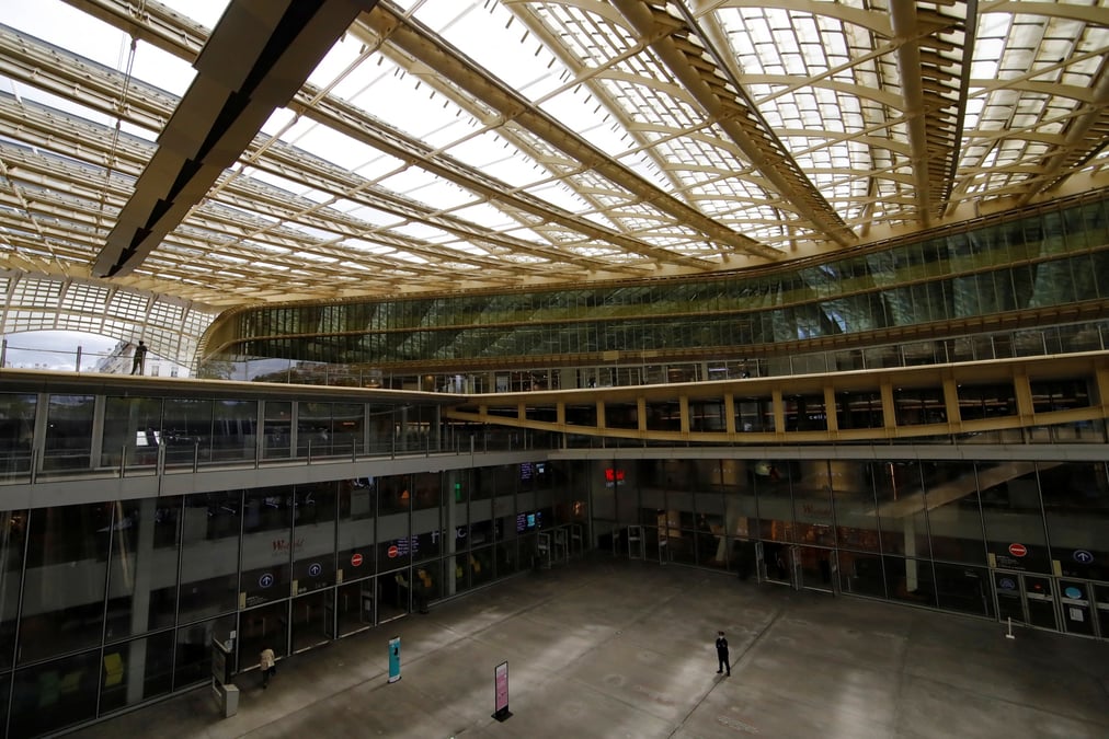 Le centre commercial westfield du forum des halles