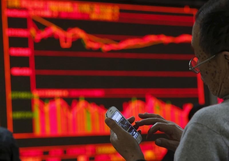 Les valeurs chinoises cloturent sur une note irreguliere