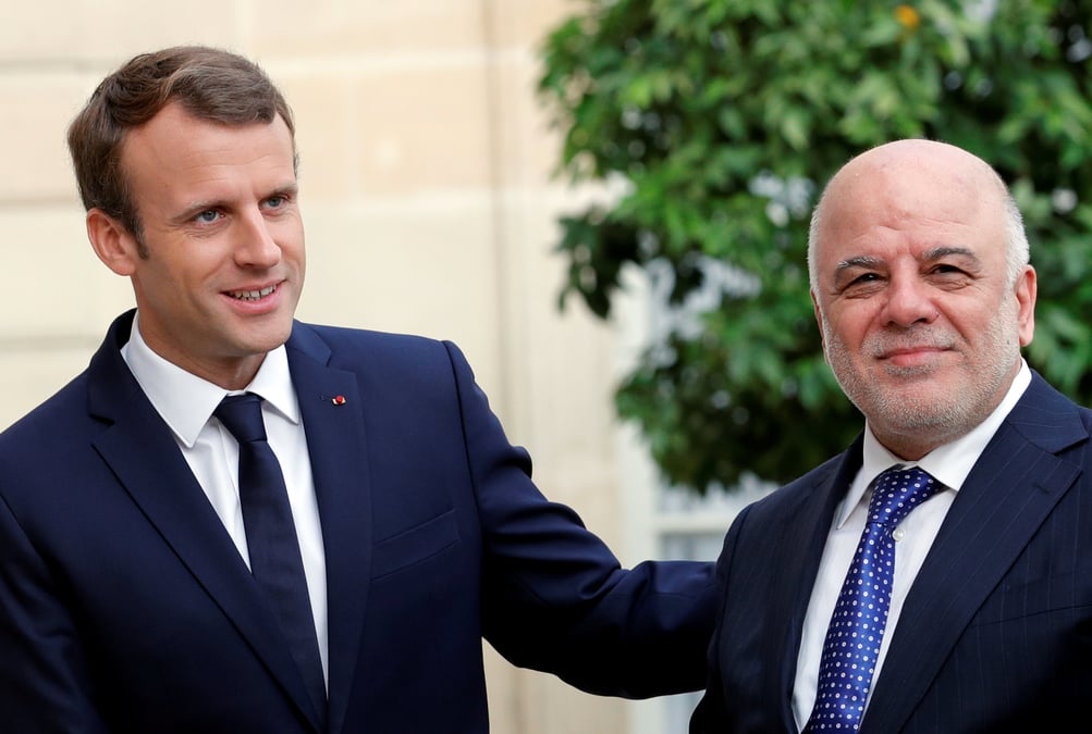 Macron appelle a nouveau au dialogue entre bagdad et erbil