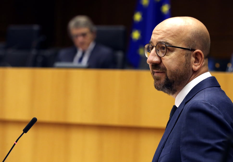 Discussions des vingt-sept sur la bielorussie mercredi, dit charles michel