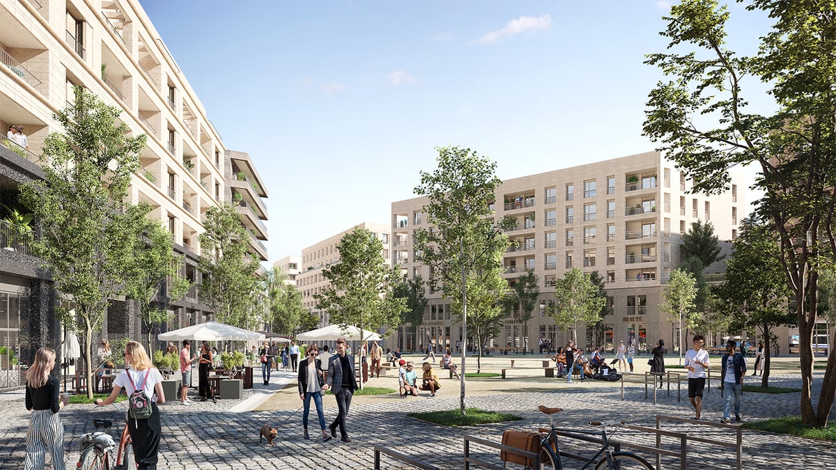 Future place de l’agronomie, Le Central à Palaiseau.