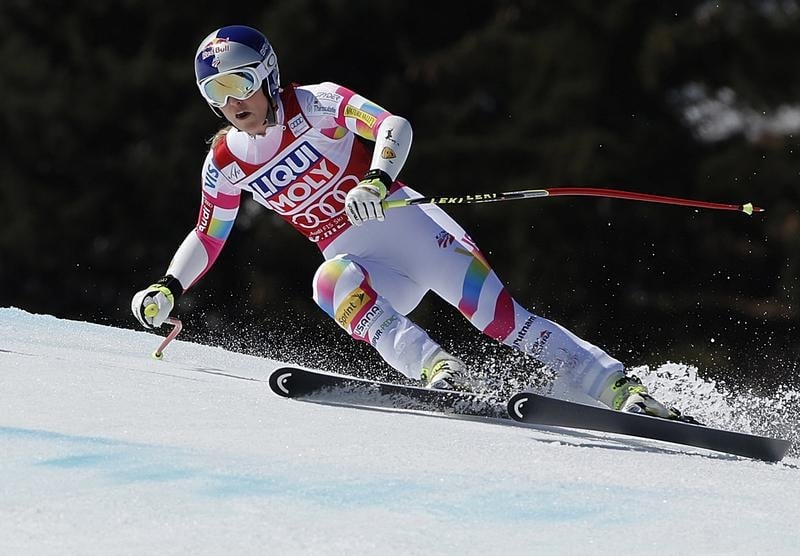 Fracture de la cheville pour lindsey vonn