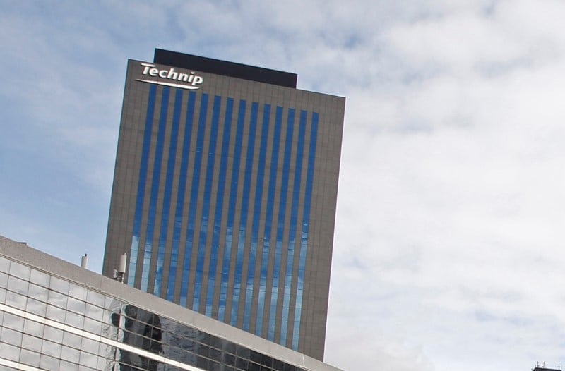 Technip, plus forte hausse a mi-seance de la bourse de paris
