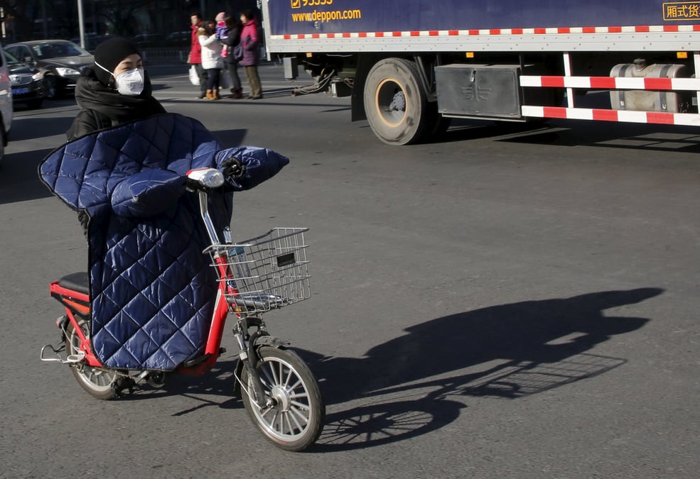 Alerte rouge a la pollution a pekin