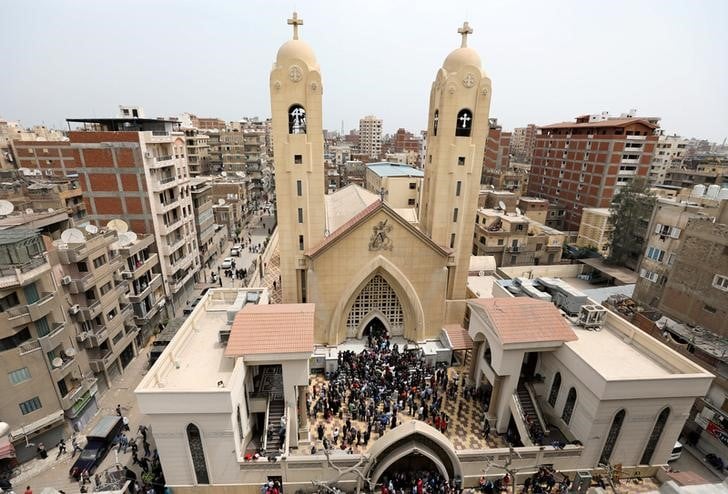 Deux attentats contre des eglises font 36 morts en egypte