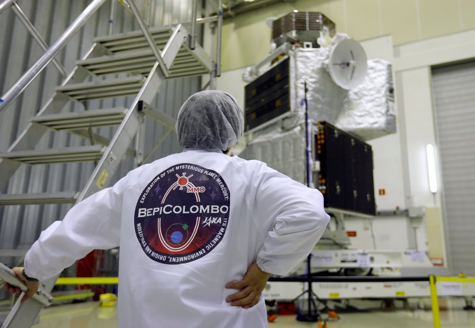 La mission bepicolombo entame un voyage de sept ans vers mercure