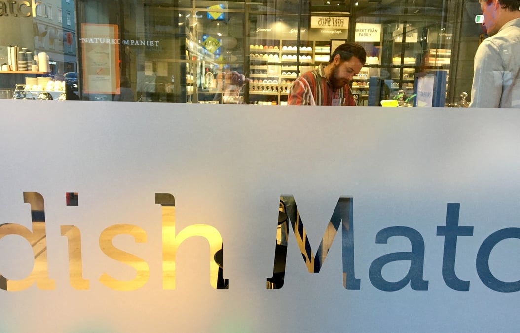 Photo d'archives : un concept store swedish match a stockholm
