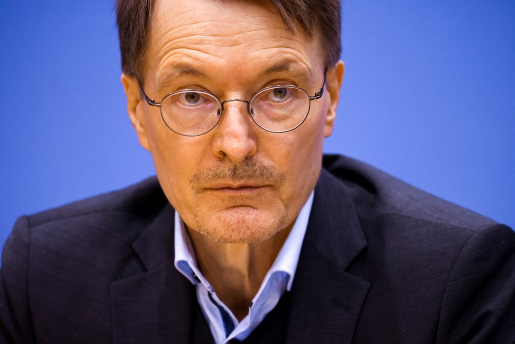Le ministre allemand de la sante, karl lauterbach