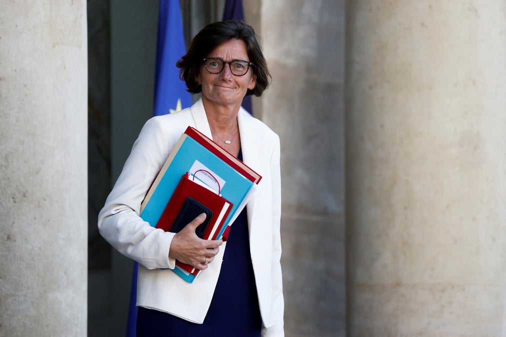 La ministre de la sante par interim agnes firmin le bodo