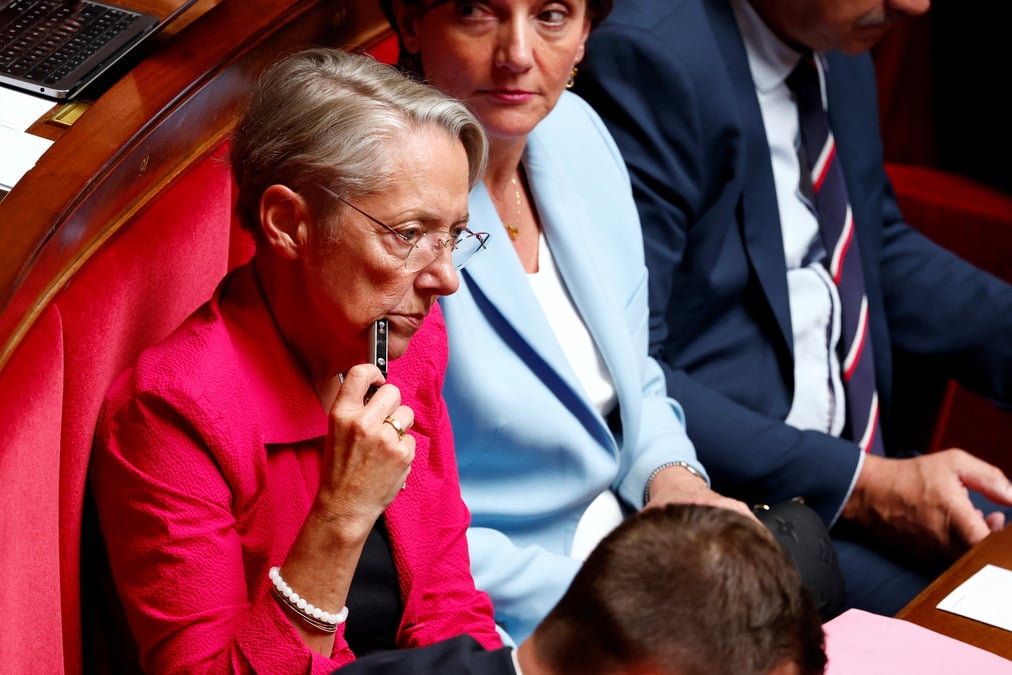 Elisabeth borne a l'assemblee nationale