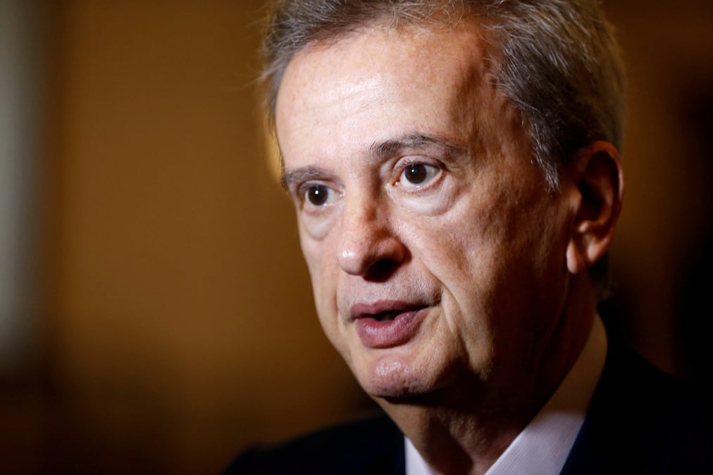 L'ancien gouverneur de la banque centrale du liban, riad salameh