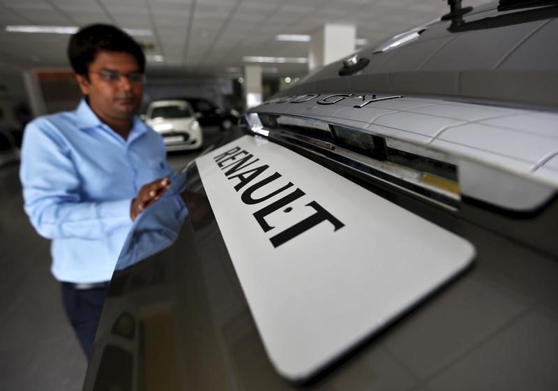 Le titre renault est a suivre a la bourse de paris