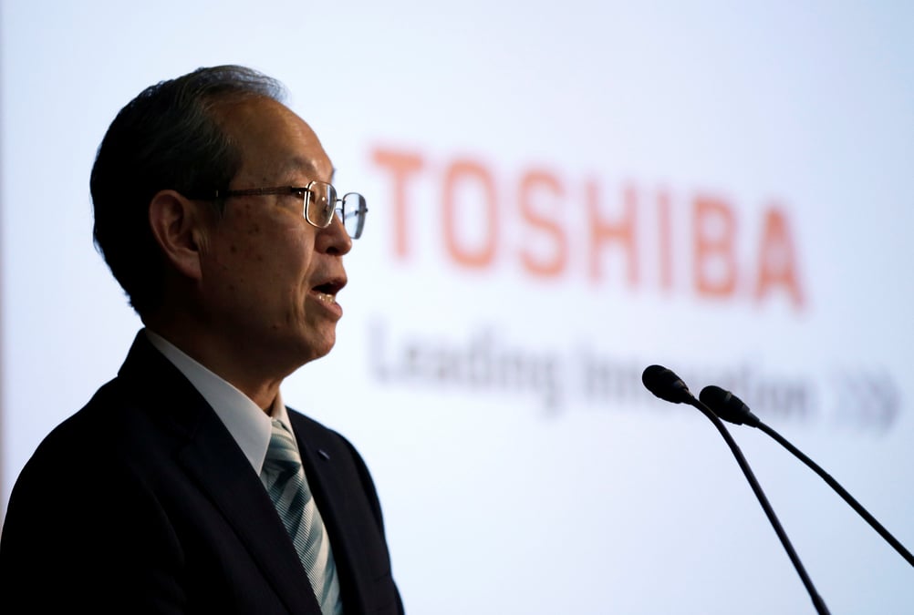 Le dg de toshiba demissionne sur fond d'opposition au projet de scission