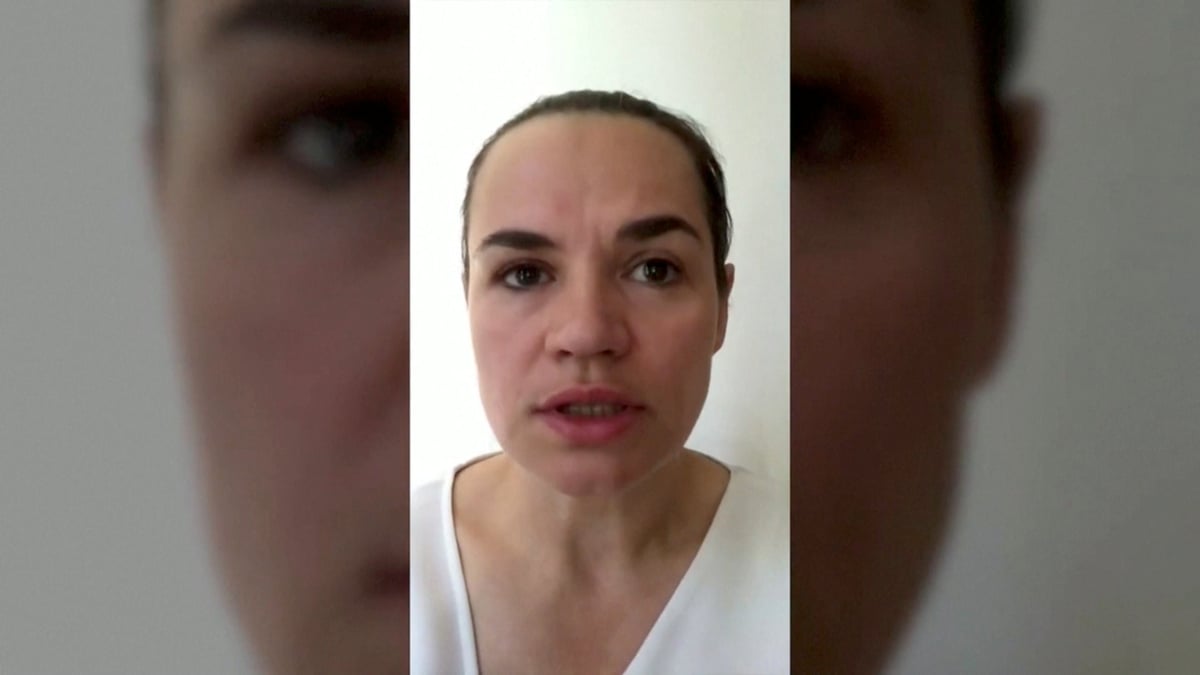 Bielorussie : tikhanoskaia appelle a manifester pour un nouveau depouillement